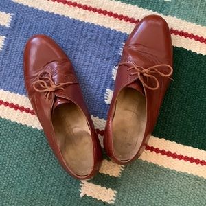 Dieppa Restrepo Oxfords in Brown Leather 7.5